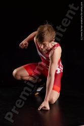 Kneeling reference poses of Matthew